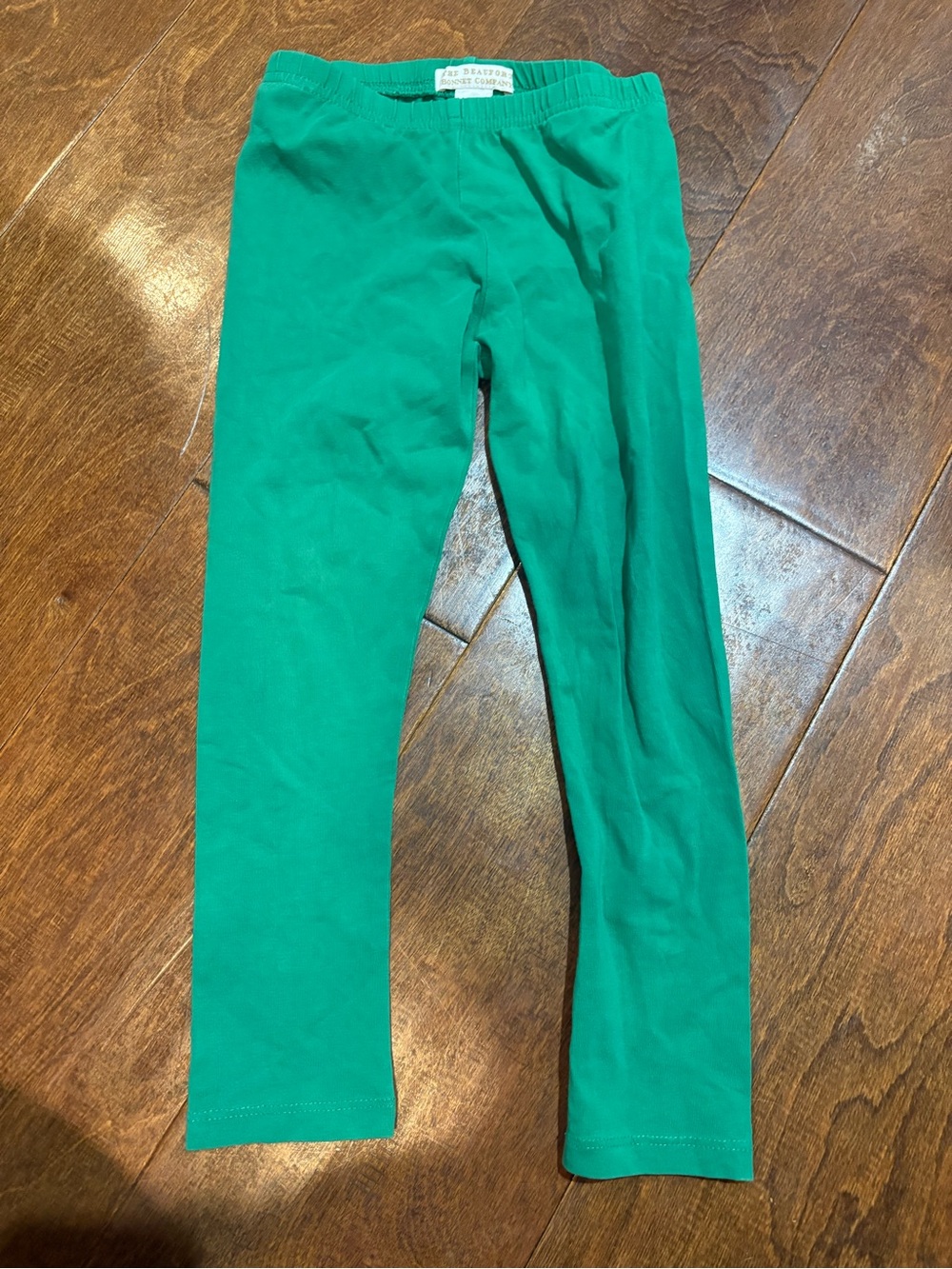 The Beaufort Bonnet Company Emerald Green Kids Leggings